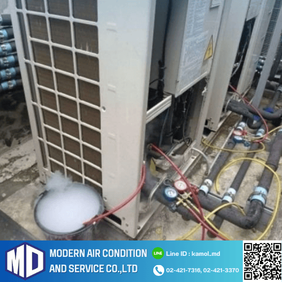 ติดตั้งฮีทปั๊มทำน้ำร้อน